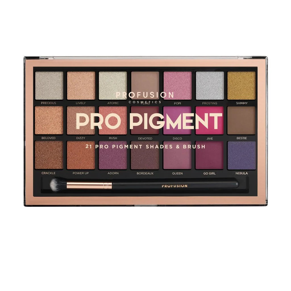 Cosmetics Eye Shadow Pro Pigment 21 Shade Palette